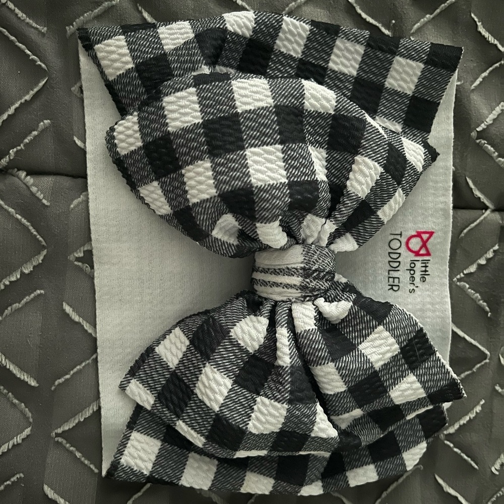 Little loper headwrap bows